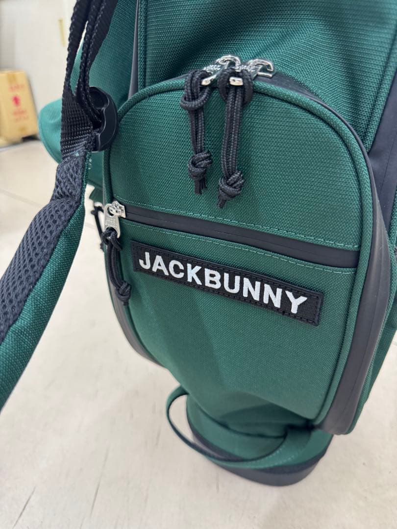 JACK BUNNY キャディバッグ グリーン