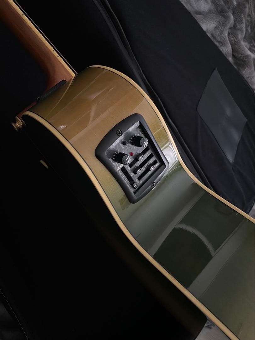 YAMAHA CPX-8 SY アコースティックギター　グリーン　サンバースト