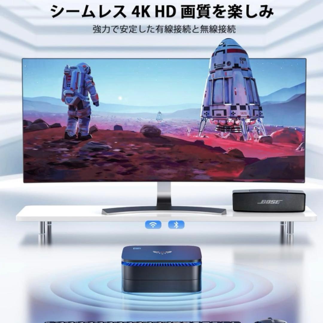 ミニpc 最新第12世代 n95 2023新版 最大3.4GHz 4C/4T