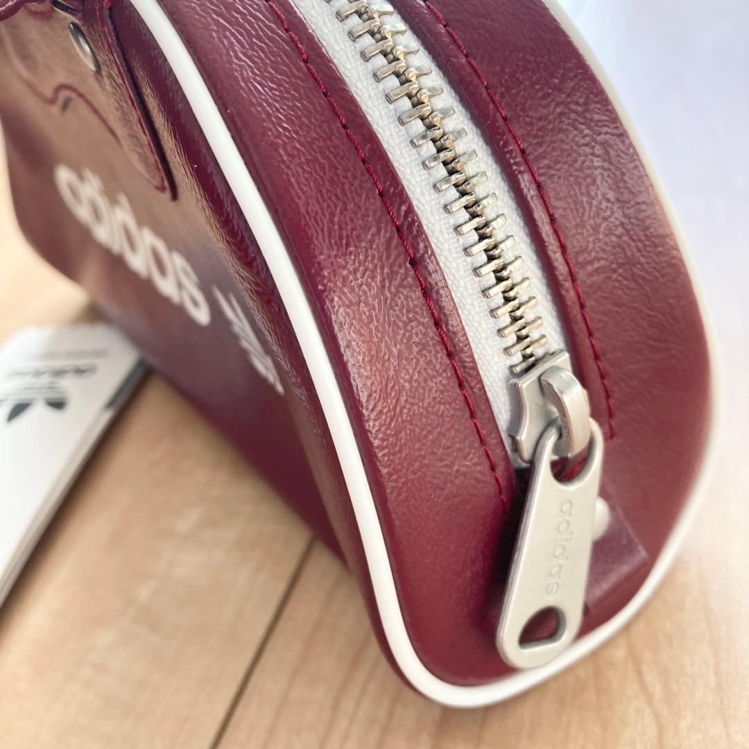 レア品・タグ付　アディダス adidas　ミニチュア　ボストンバッグ　横17cm