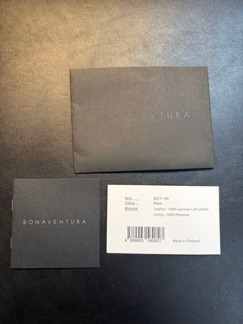 【備品完備/定価7.2万円】BONAVENTURA リアバッグ シュリンクレザー