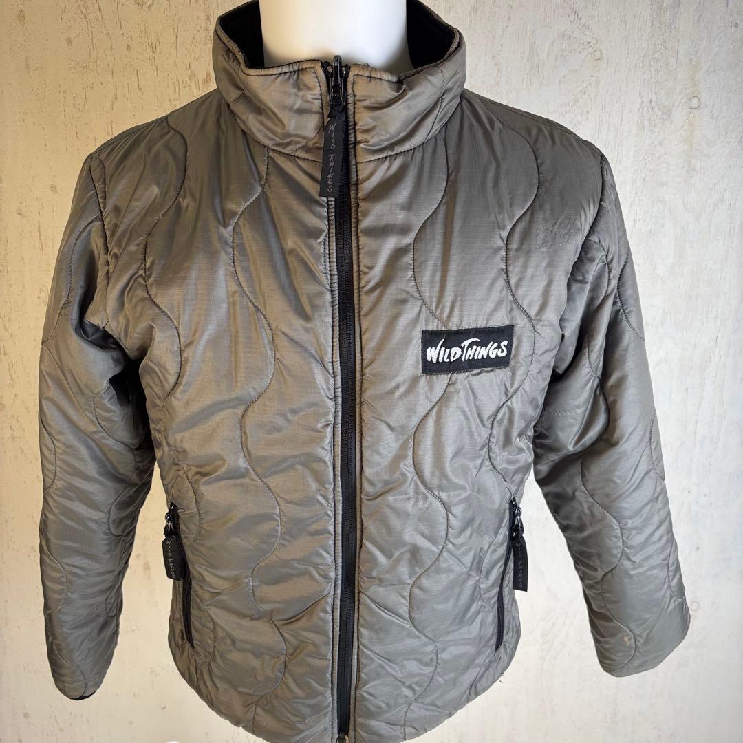 ワイルドシングス　ブラック×ブラウンカーキ　S リバーシブル　USA製