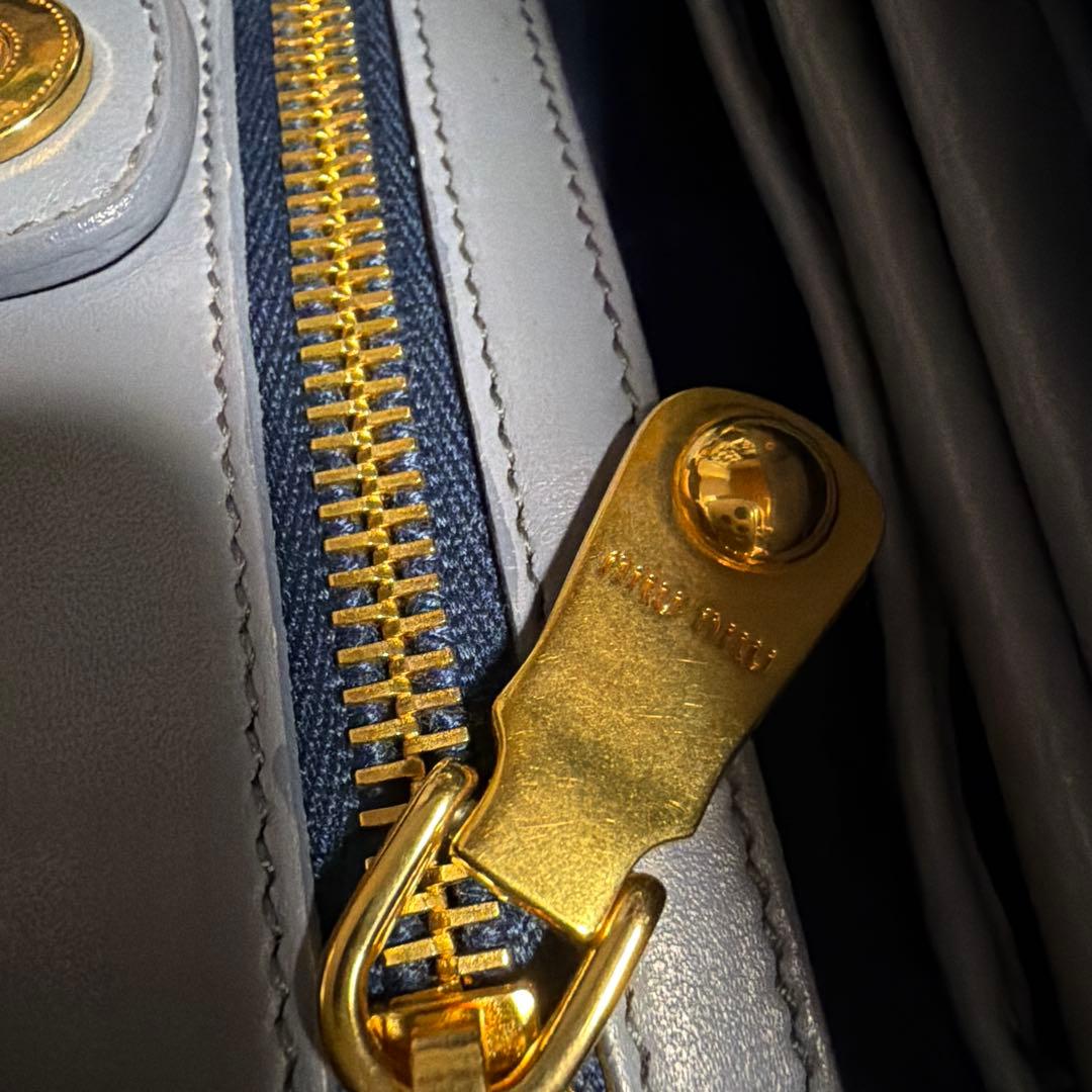 miu miu パッチワークショルダーバッグ 珍しいお品物です