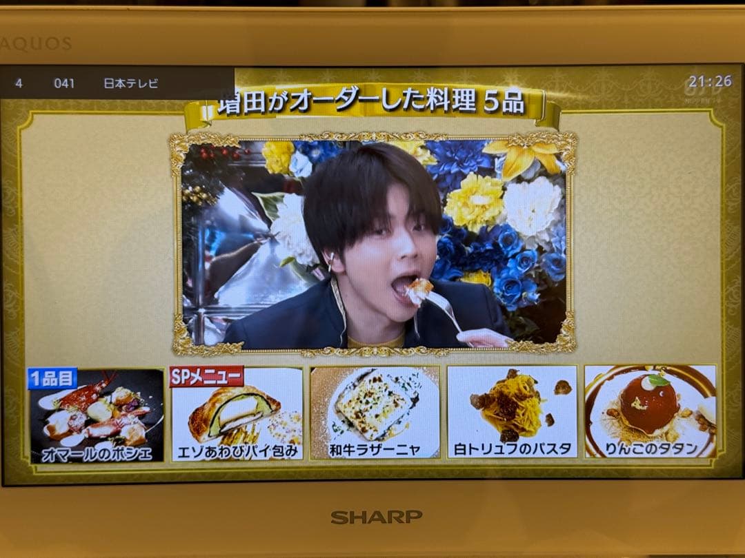 SHARP ポータブル液晶テレビ AQUOS 2T-C12AF 防水