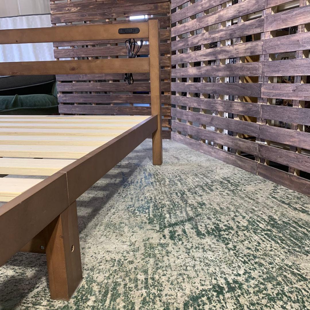 K036 ニトリ シングルベッド (パック5 MBR-S)