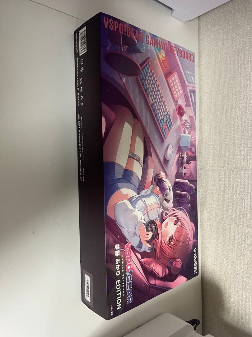 VSPO ゲーミングキーボード！夢乃あかり エディション