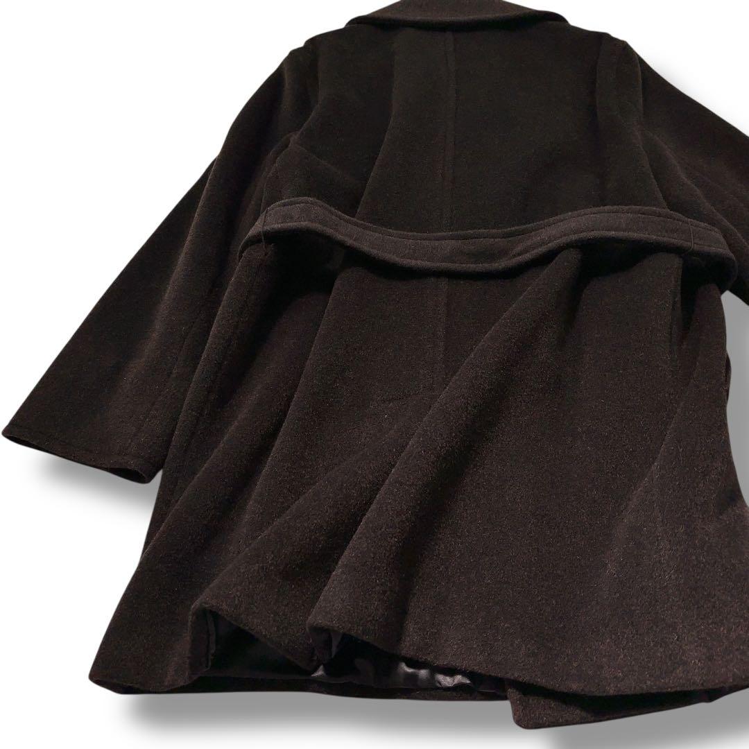 極美品】MARELLA　マレーラ モヘヤ コート ダブル 42 XL ベルト