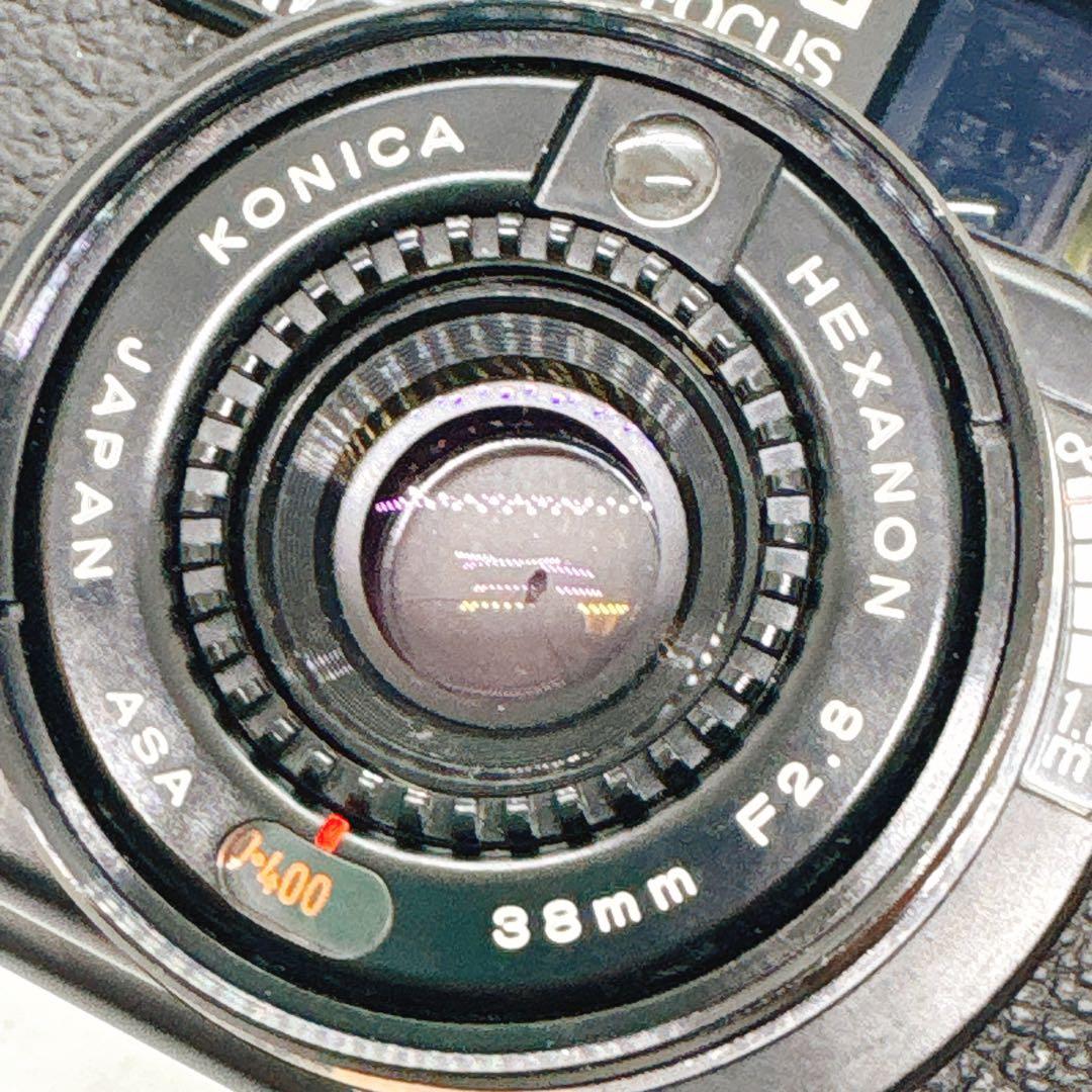 【整備済】 KONICA C35 AF2 フィルムカメラ コンパクトカメラ