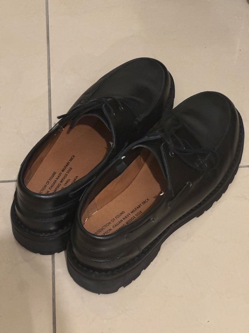 REPRODUCTION OF FOUND デッキシューズ