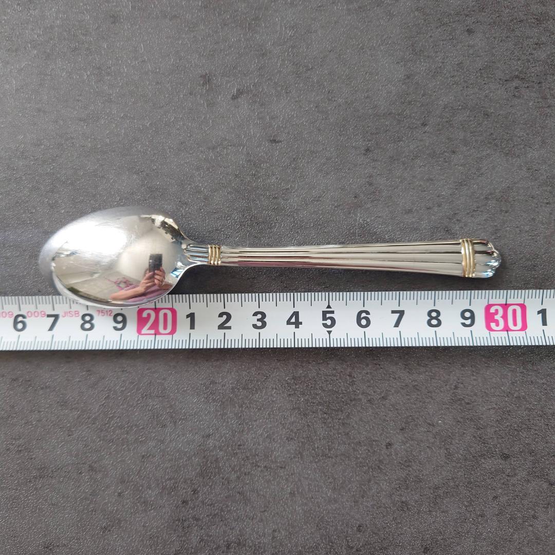 希少 美品 クリストフル アリアゴールドリング コーヒースプーン 6点