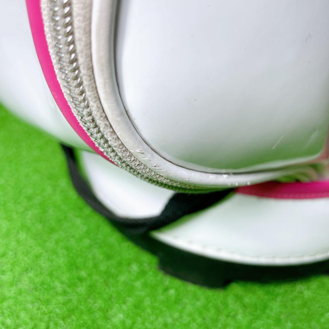 美品！Admiral アドミラル キャディバッグ かわいい ピンク