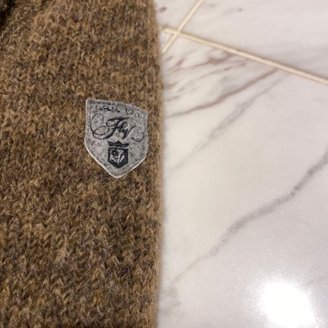 t*e様 美品イタリア製LBM 1911ボンディング ニット ダッフルコート