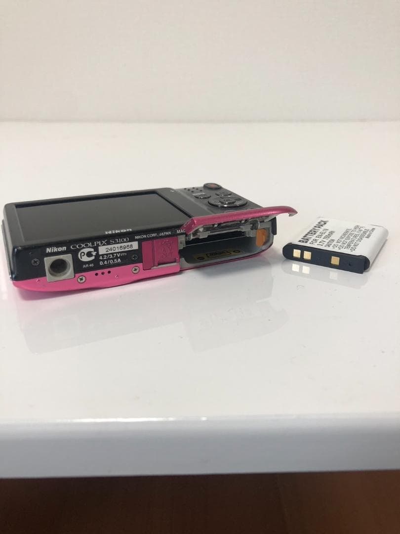 NIKON COOLPIX S3100 ピンク デジタルカメラ