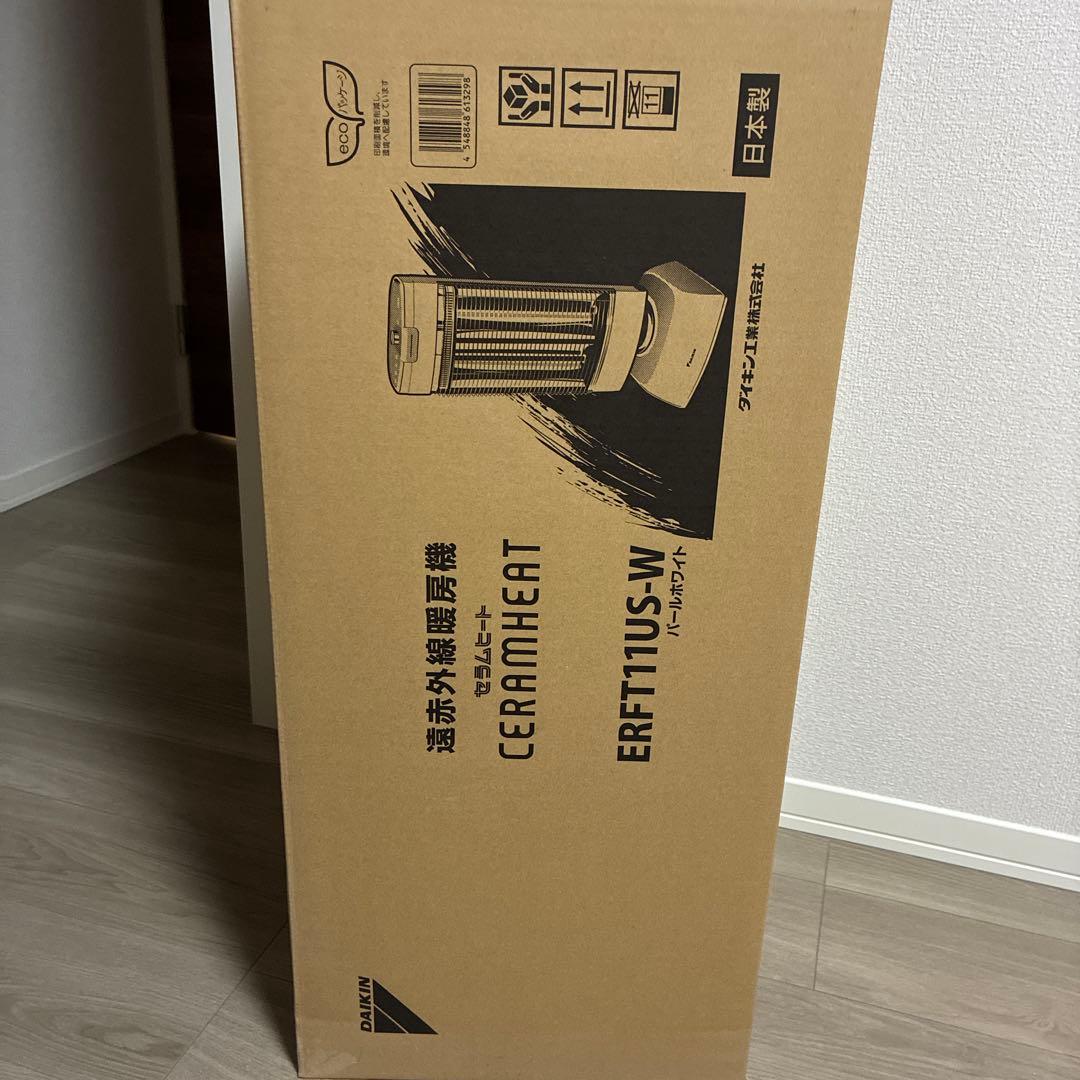 MAC⭐︎ ダイキン セラムヒート ERFT11US-W ホワイト