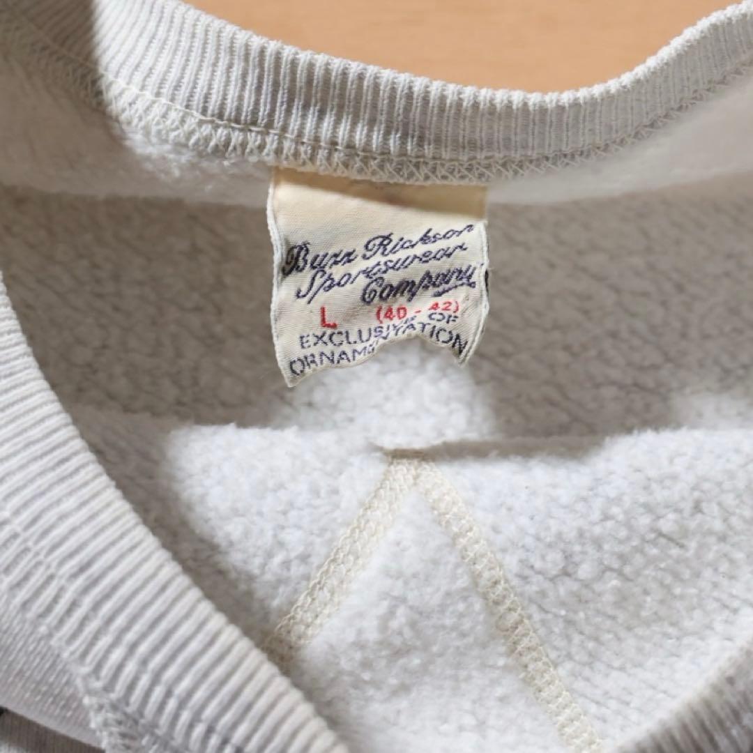 Buzz Rickson’s × SNOOPY 両面プリント スウェット L