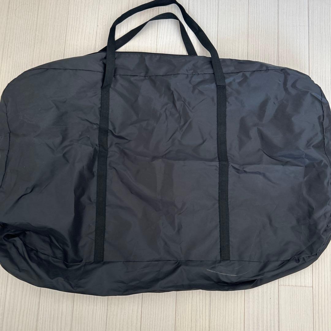 HZDMJ 折りたたみベビーベッド　グレー