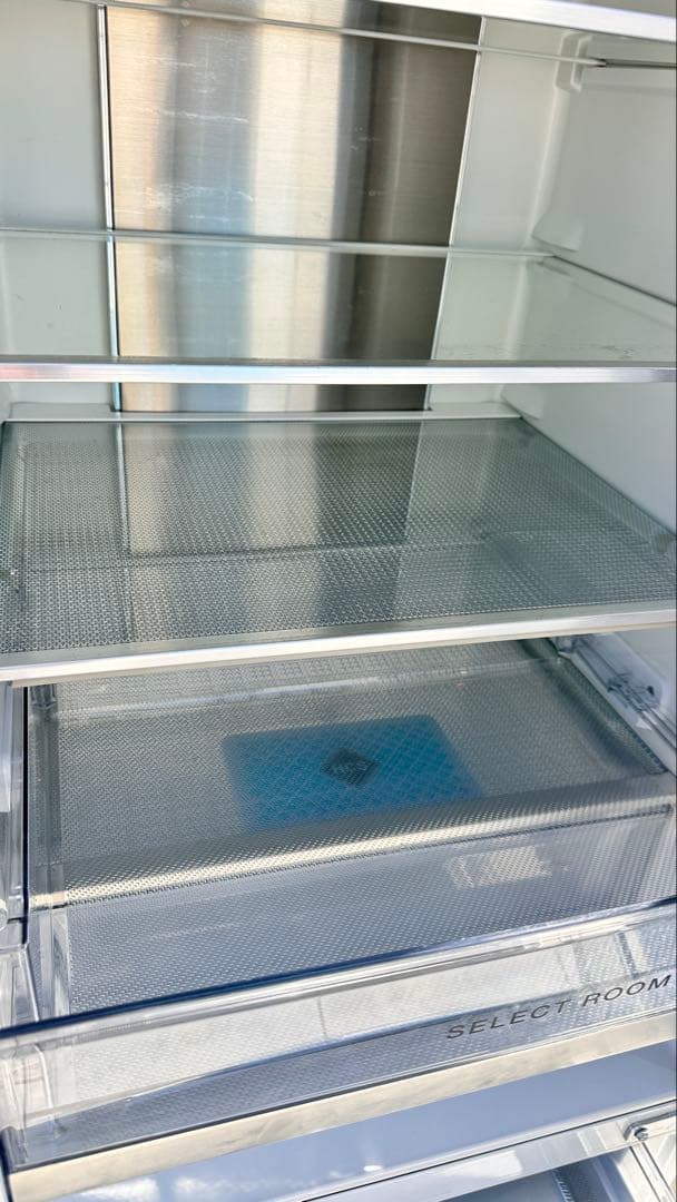 Aquaシルバー 3ドア冷蔵庫