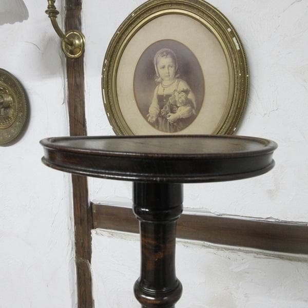 イギリス アンティーク 家具 プランツスタンド ツイスト 花台 英国 6753c