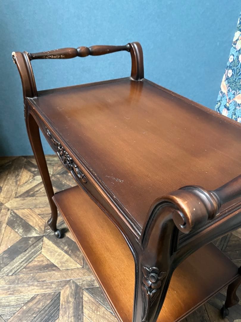 ドマーニ カリモク キッチンワゴン アンティーク インテリア ビンテージ