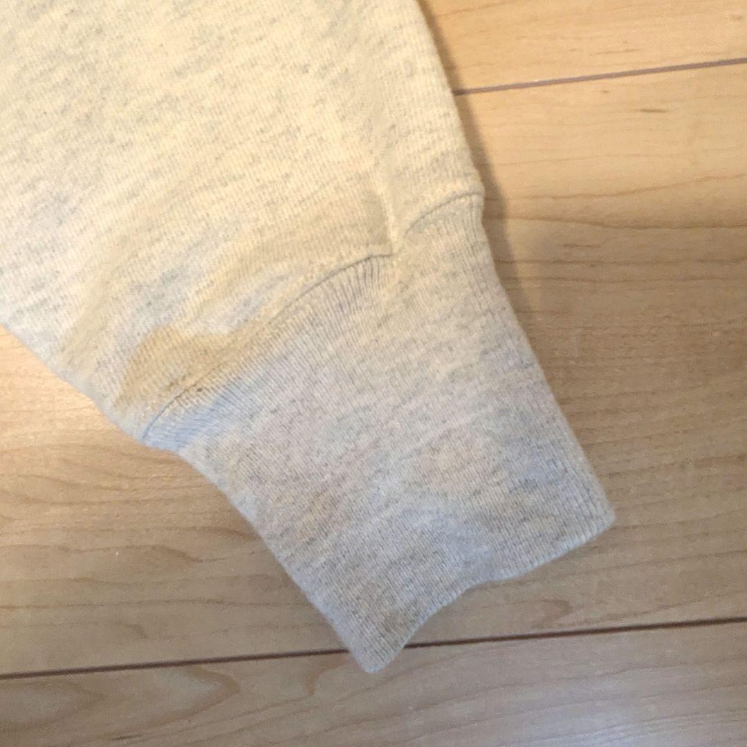 ★*様 美品 MoMA Championリバースウィーブロゴ入りトレーナー グレ