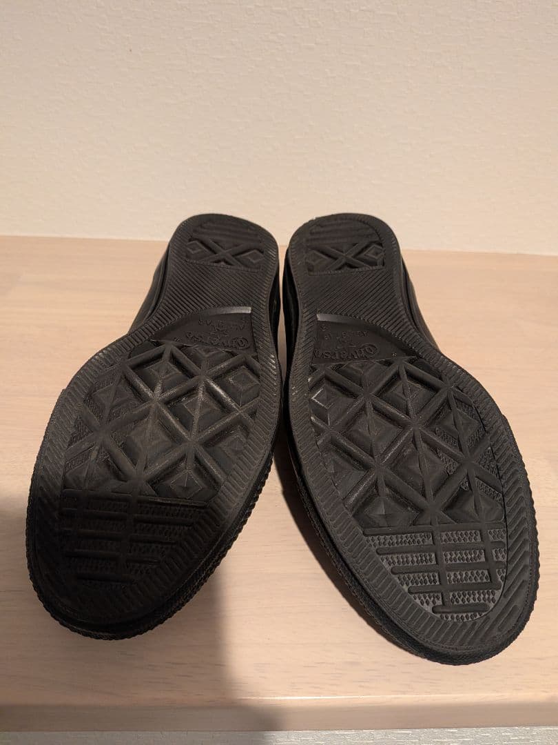 コンバース　ローファー　SU　ブラック　24センチ