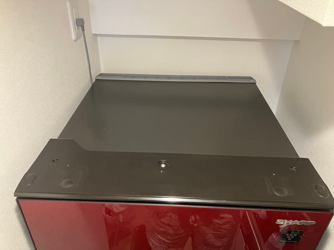 【SHARP】冷蔵庫356L グラデーションレッド【両開き】