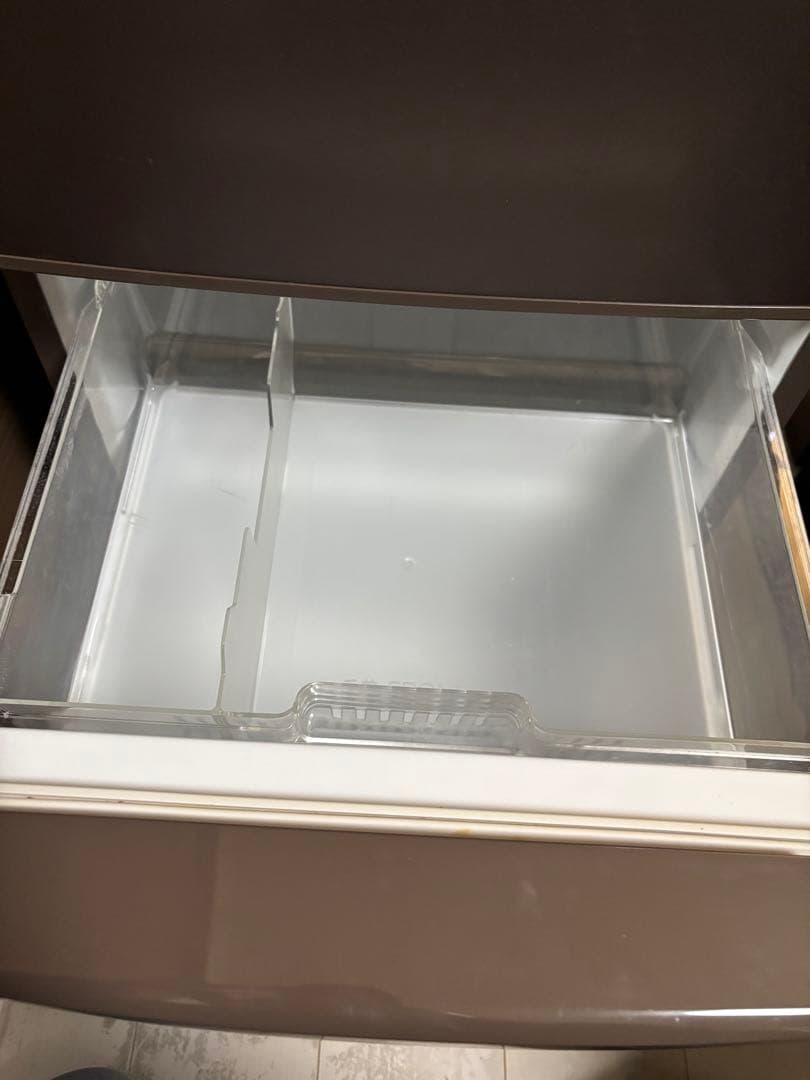 Panasonic 冷蔵庫 ブラウン　2017年製