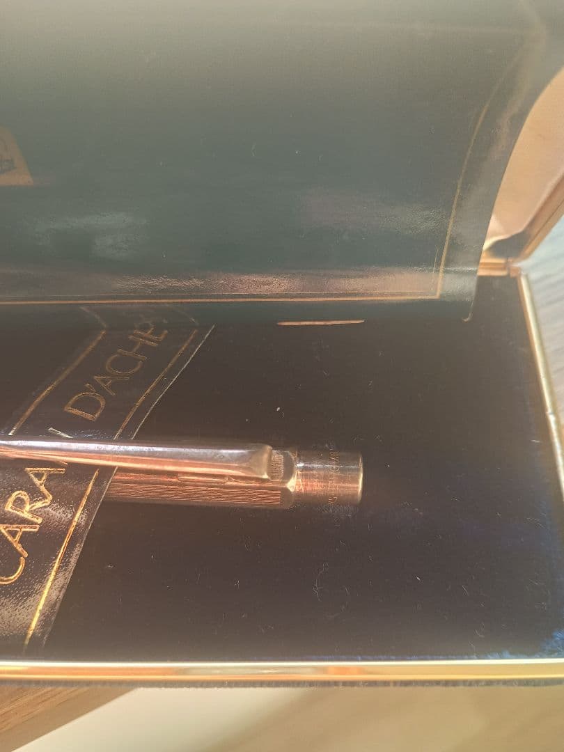 カランダッシュ　エクリドール　シェブロン　ボールペン　年代物