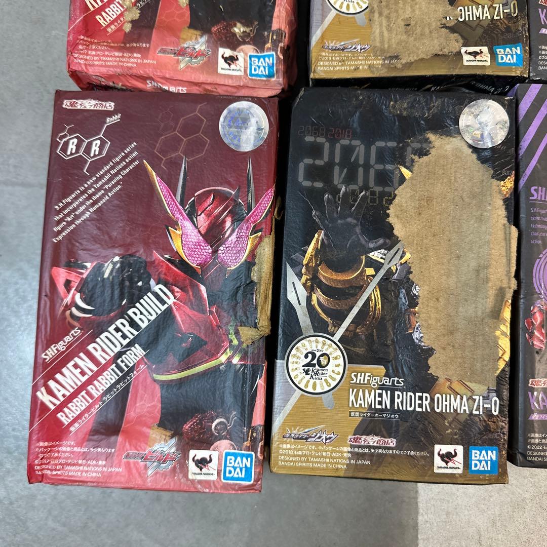 S.H.Figuarts 仮面ライダー フィギュア まとめ 現状品 7体