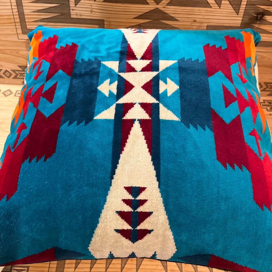 Leoページ ペンドルトン リメイク クッションカバー ティッシュカバー