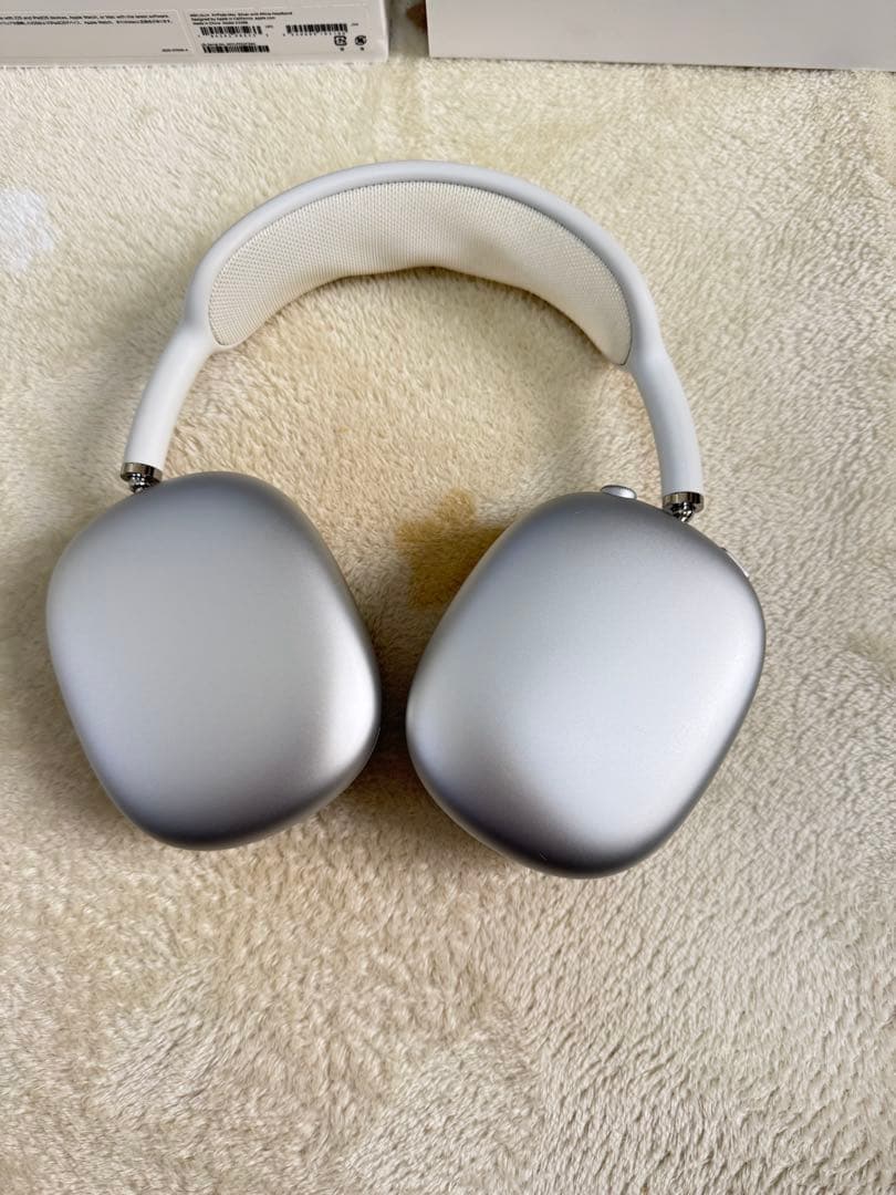 【美品✨】AirPods Max シルバー　本体　外箱付