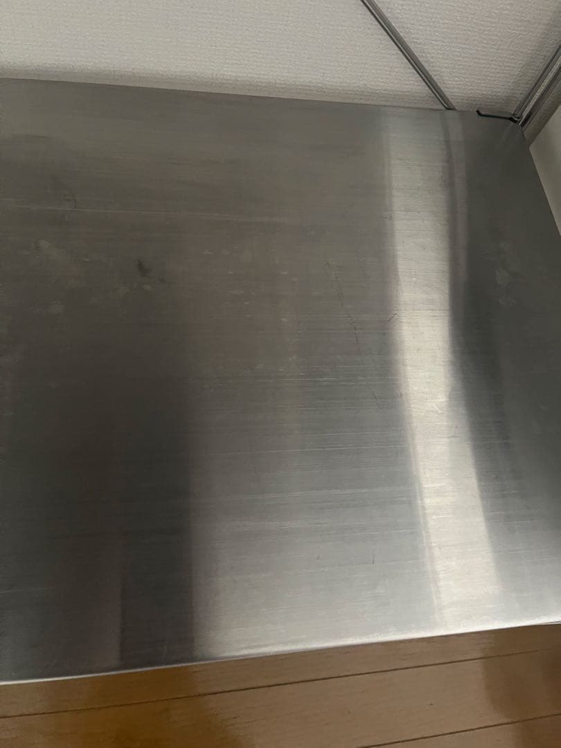 【17日まで】ステンレスユニットシェルフ　ステンレス棚　ワイド　中　無印良品