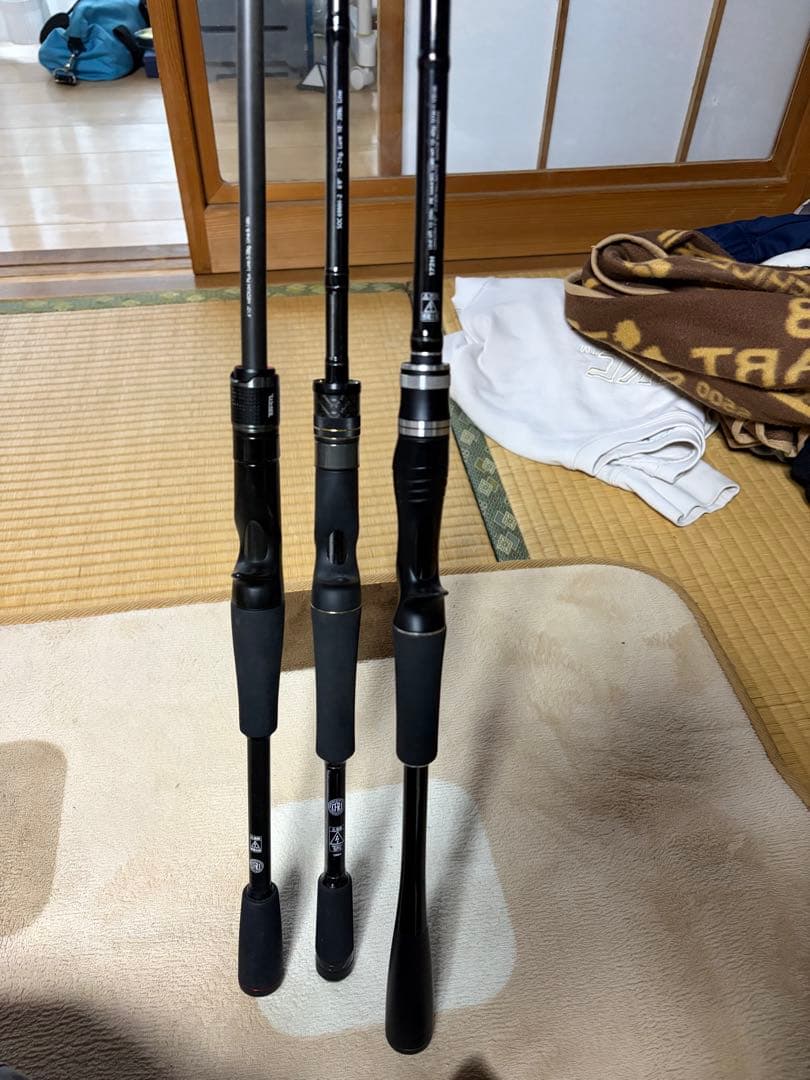 リール、ベイトロッド