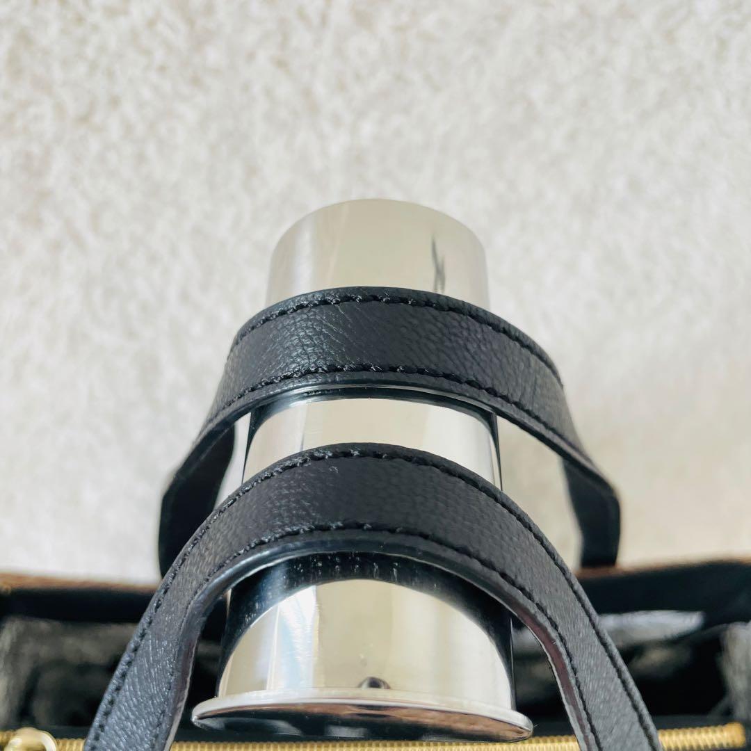 【美品】kate spade カゴバッグ ハンドバッグ バイカラー リボン