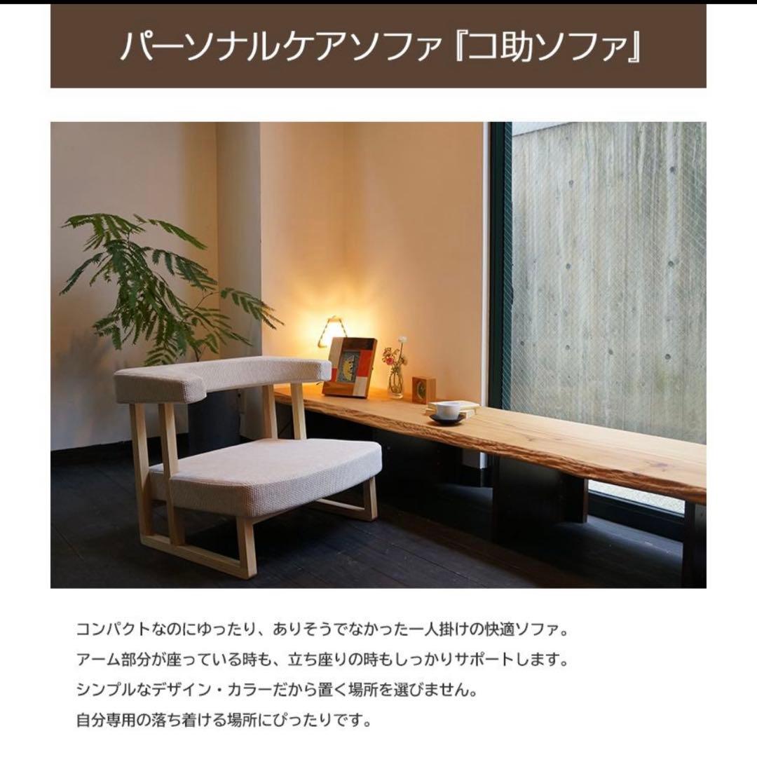 人間工学&運動学 定価6万 パーソナルケアソファ「コ助」