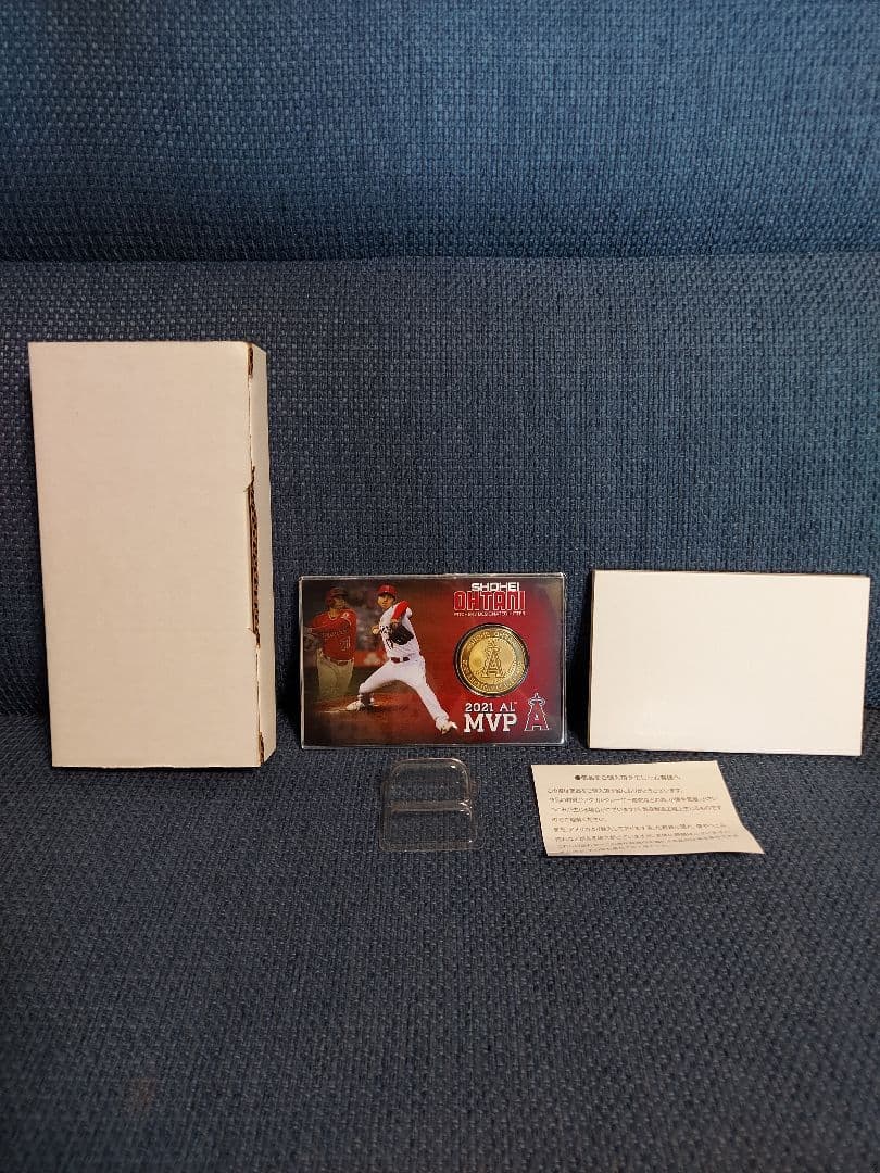 【希少】大谷翔平　2021 AL MVP獲得記念　限定記念&カード