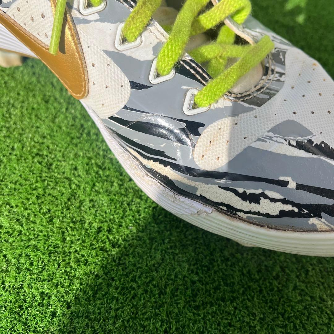 NIKE/ナイキ　フルオーダースパイク　カモ柄　野球スパイク　ポイントスパイク