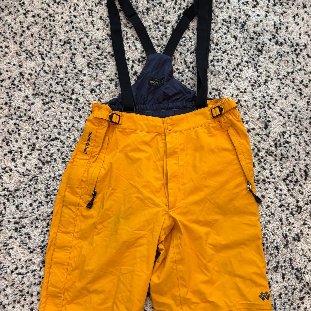 モンベル　ゴアテックス　ビブパンツ　登山　アウトドア　スキー　スノボ
