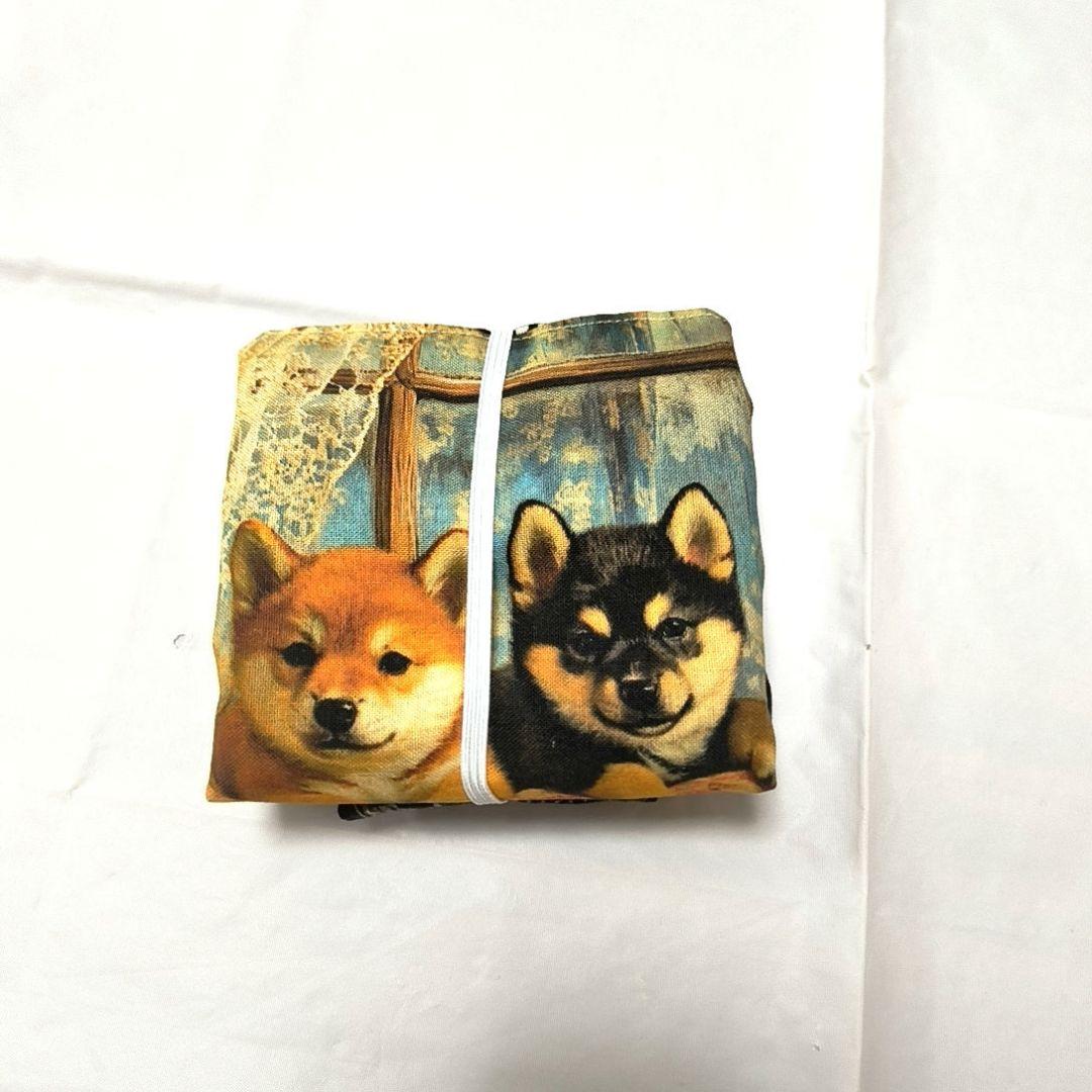 豆柴助様】ハンドメイドオーダー★柴犬★エコバッグ&ハンカチ　８点