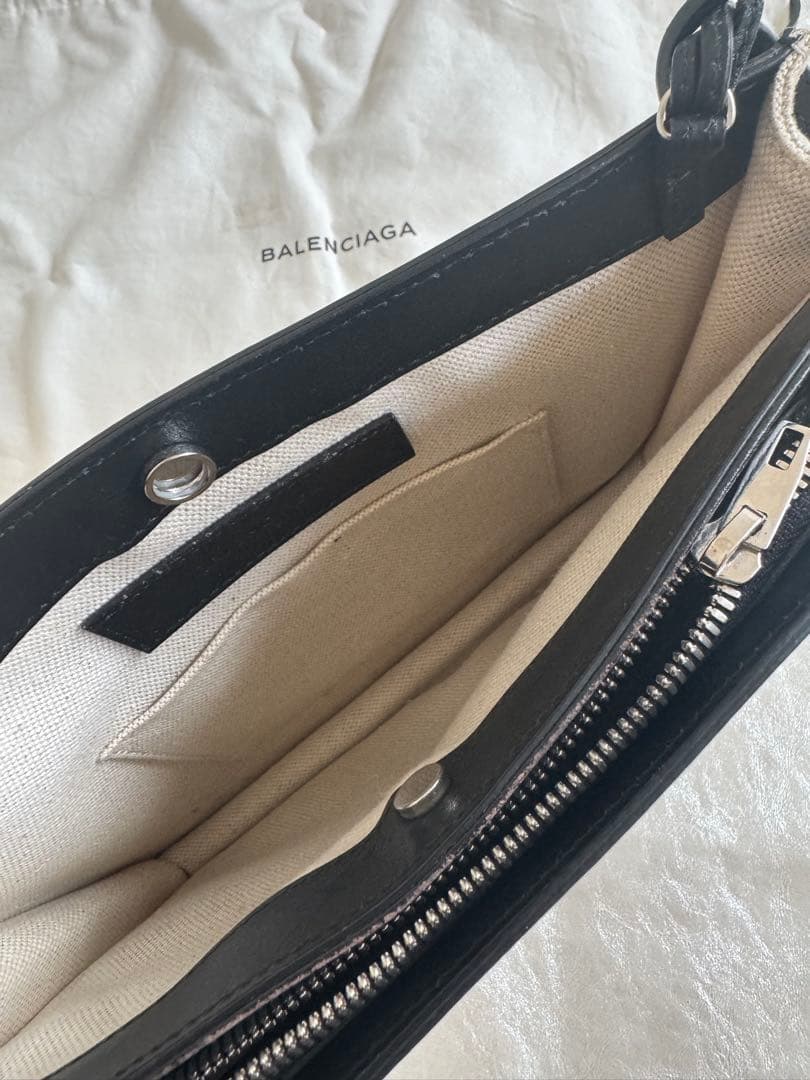 BALENCIAGA ショルダーバッグ ホワイト/ブラック
