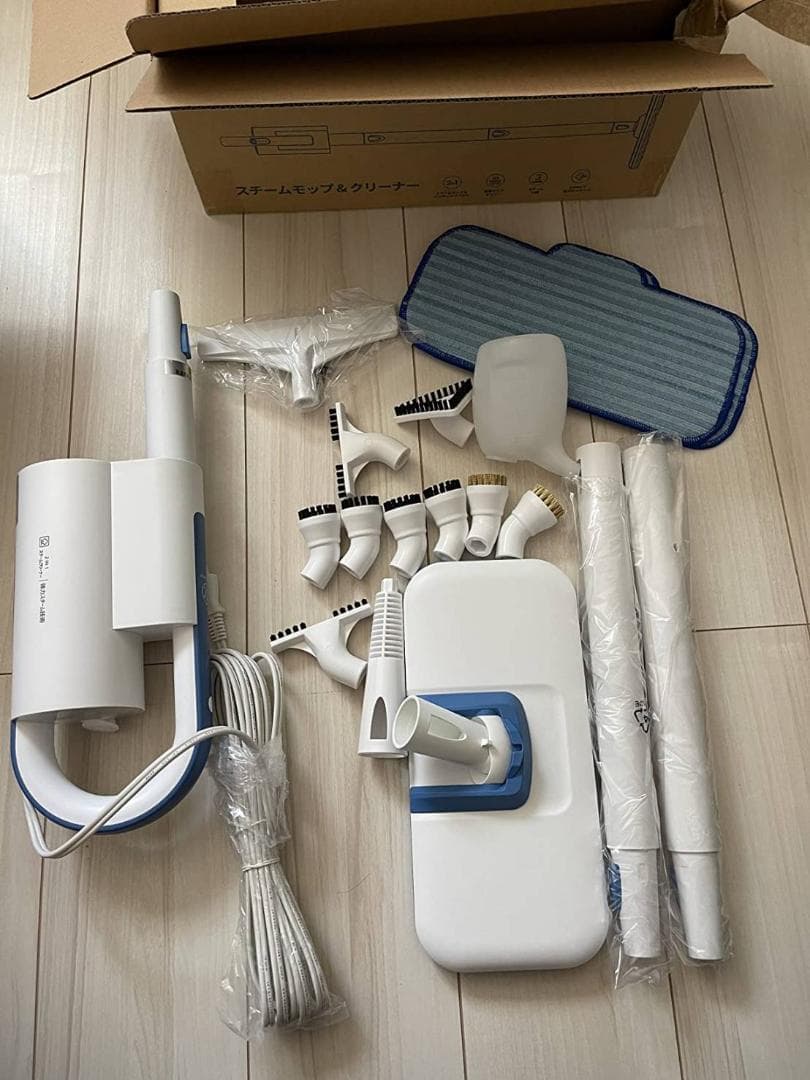 蒸気量調節機能付きの高音スチームクリーナー