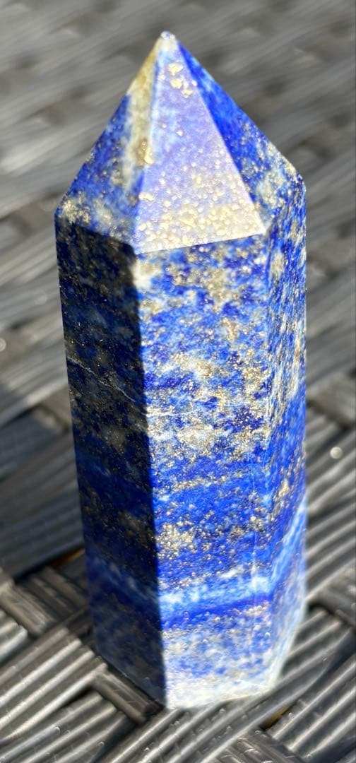 【天然石】タワー　５本セット　ラピスラズリ①