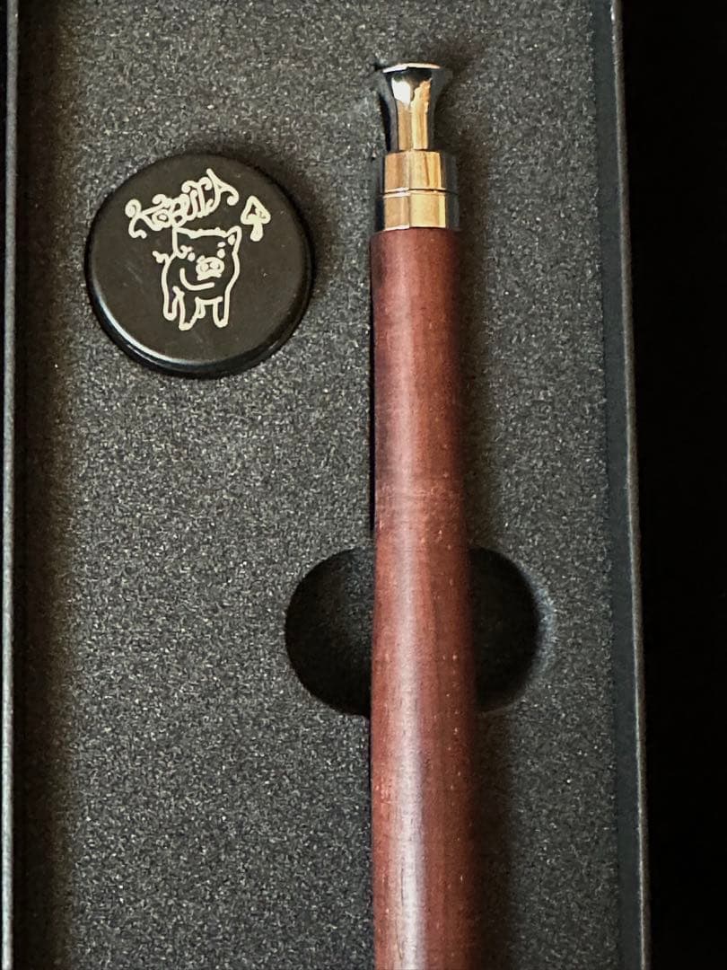 こぶた工房 シャープペンシル メキシカンキングウッドすり傷あり0.5mm