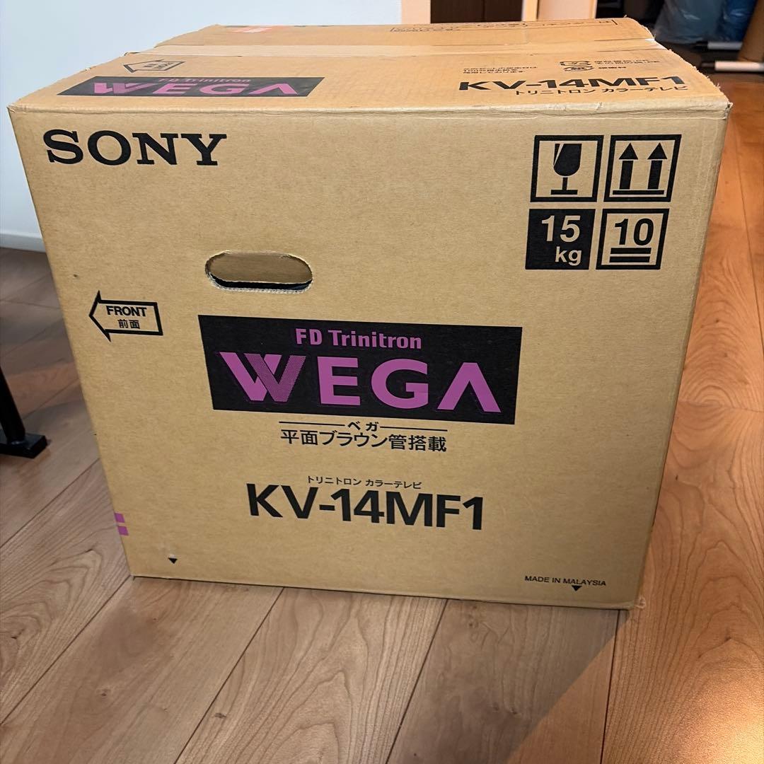 SONY トリニトロン　テレビ　KV-14MF1 2002年製　元箱あり