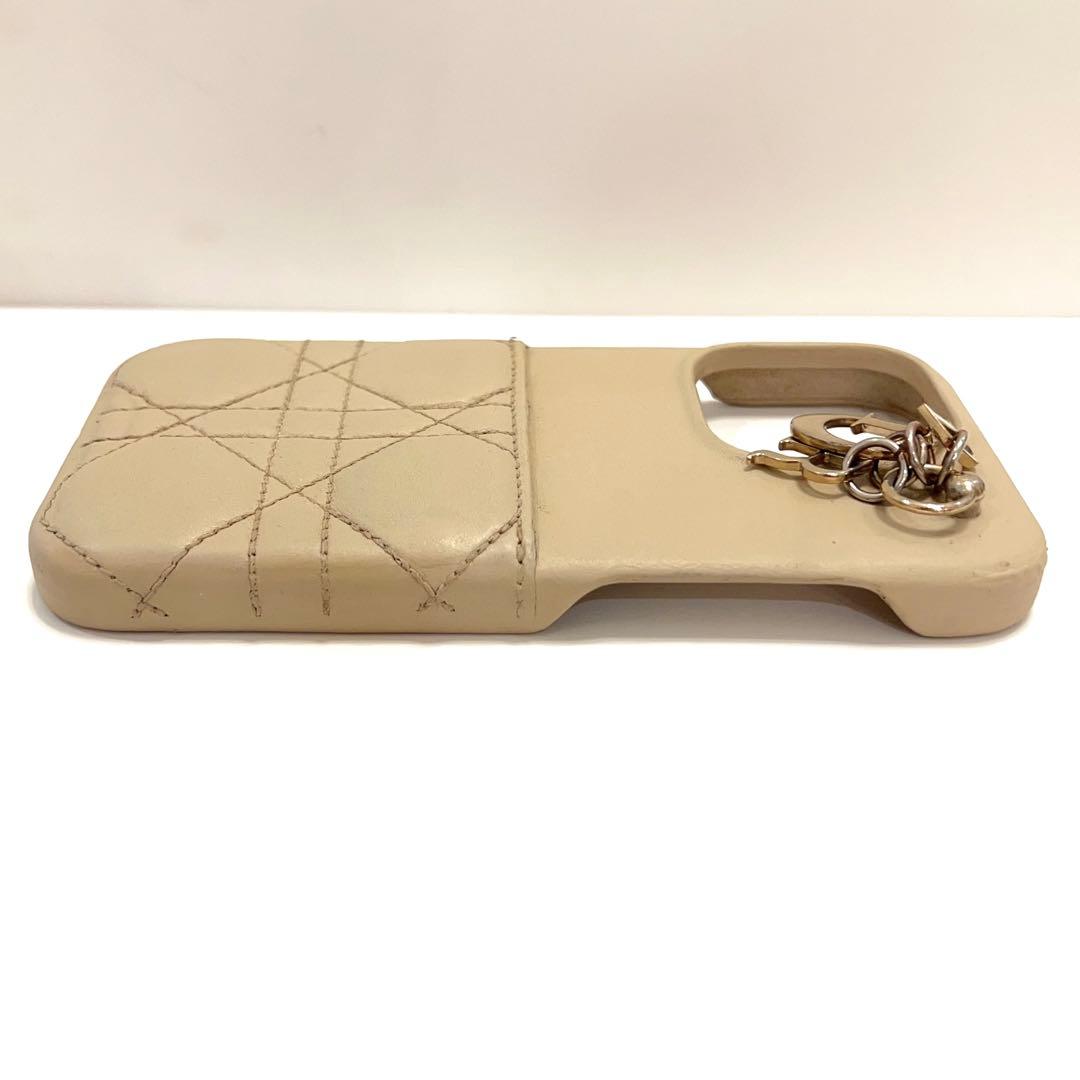 クリスチャンディオール iPhone16 Pro スマホ カナージュ ベージュ