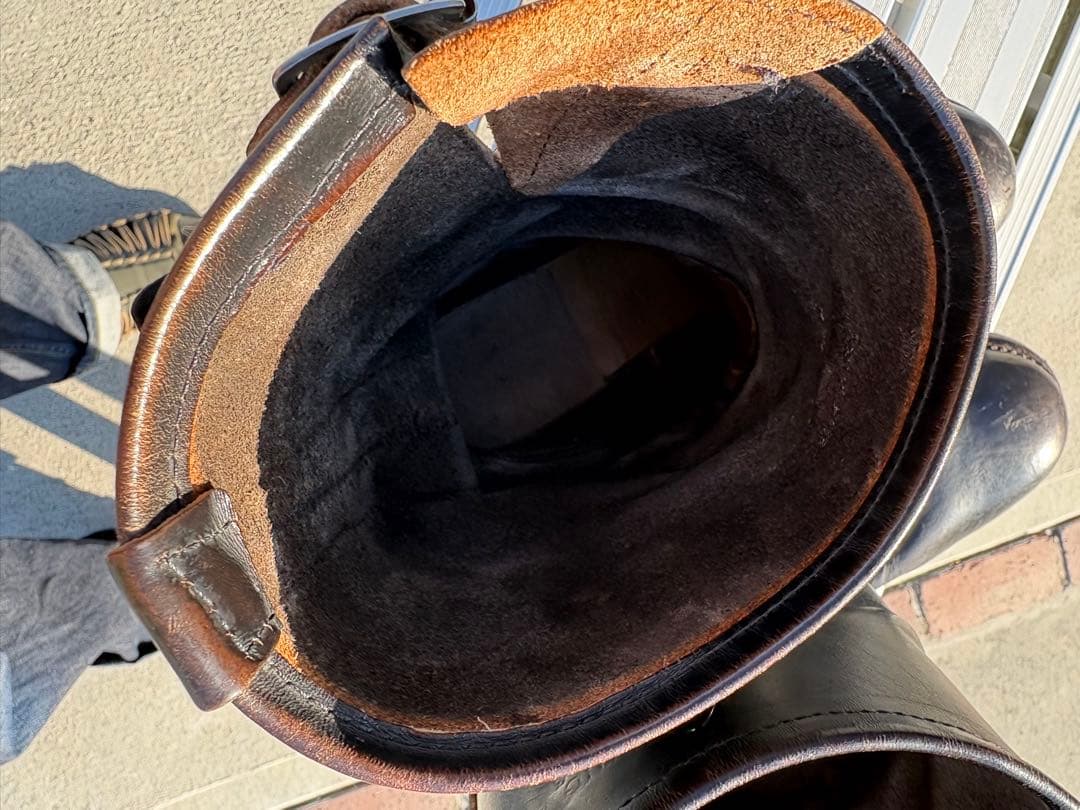 レッドウィング　エンジニア　pt91 刻印　茶芯