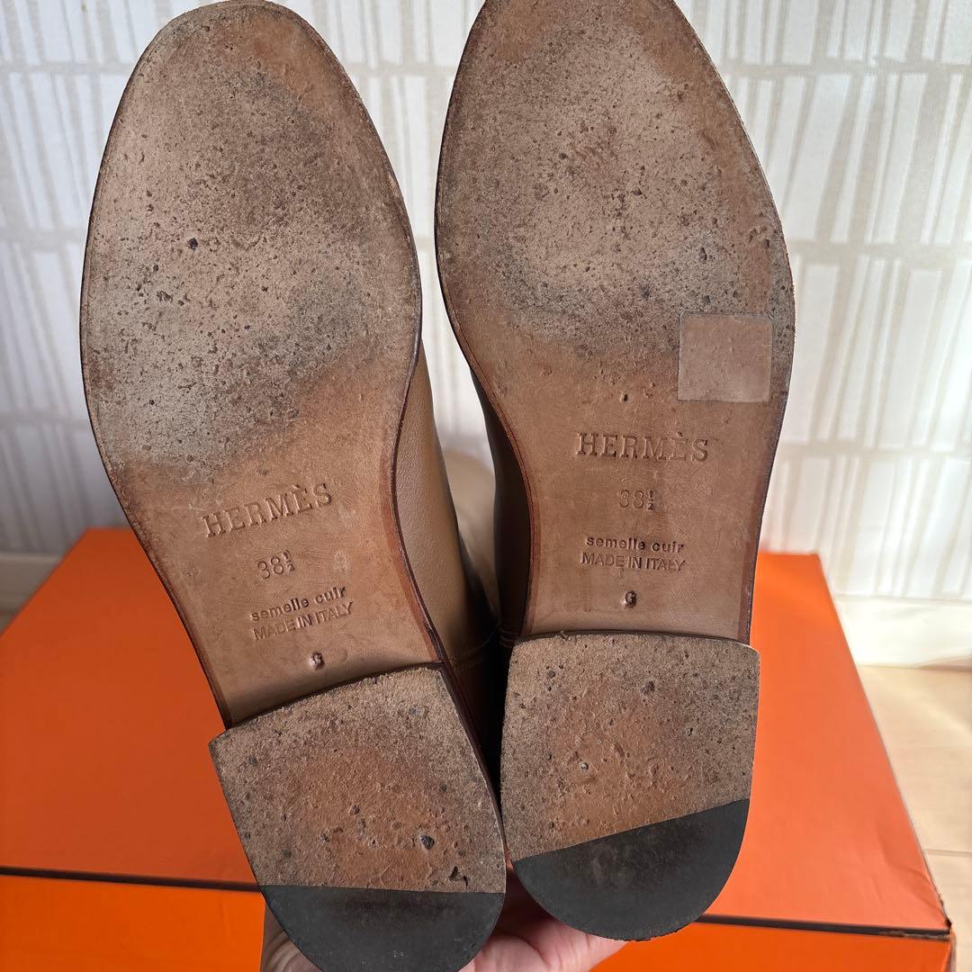 【美品】エルメスジャンピングブーツ