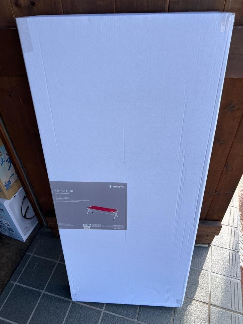 新品） peak FDベンチ RD レッド