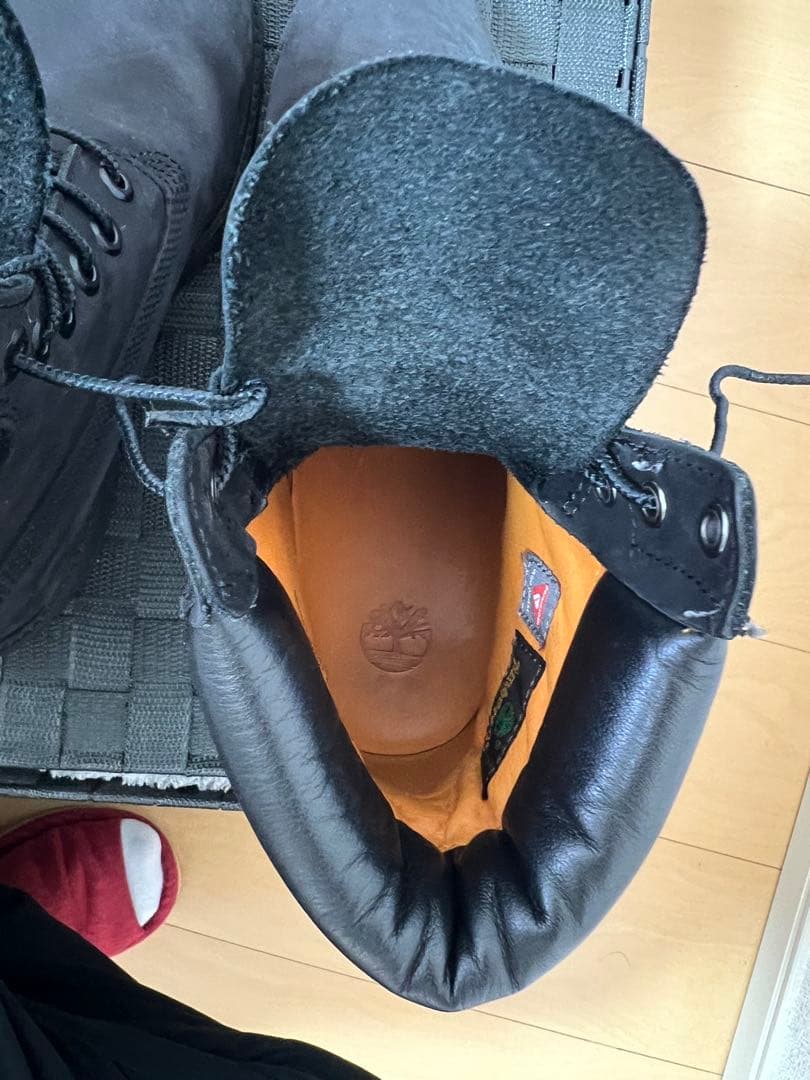 ティンバーランド　ハイカット　ブーツ　ブラック