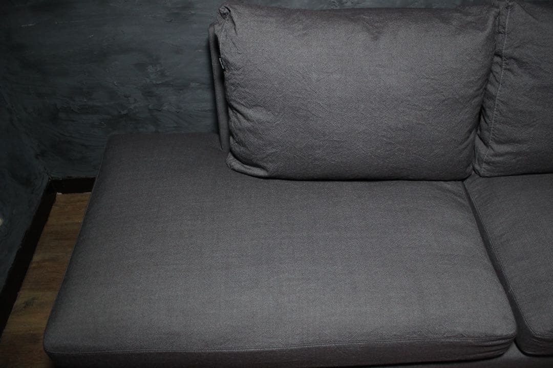 首都圏送無料〜UW52 36万 総フェザー 3人掛け 奇跡の寝心地 極上 ソファ